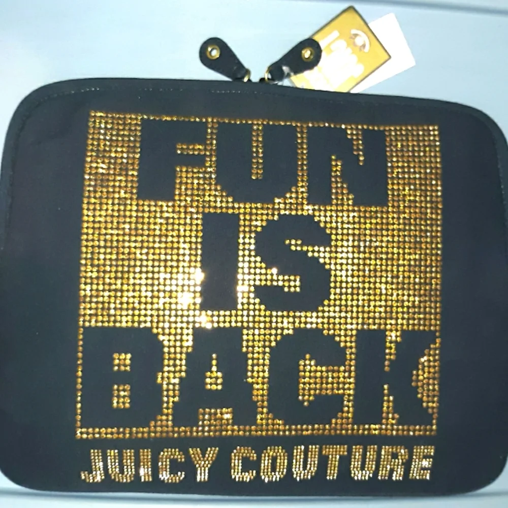 NWT Rare JUICY COUTURE Padded Laptop Sleeve - Picture 1 of 16